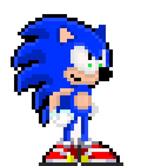 Classic Modern Sonic The Hedgehog Pixel Art Maker Images