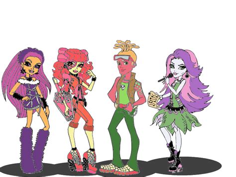 Monster High Colored As Mlp Fim 2 By Bluecloudcandy On Deviantart