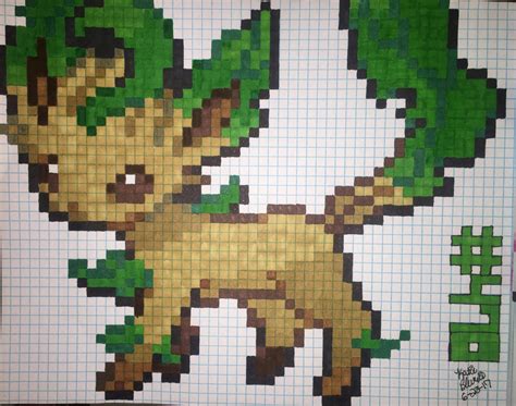 Leafeon Pixel Art by KeitimariArt on DeviantArt