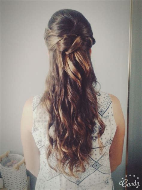 Moja fryzura na wesele na ślub wedding hair curls loki upięcie long