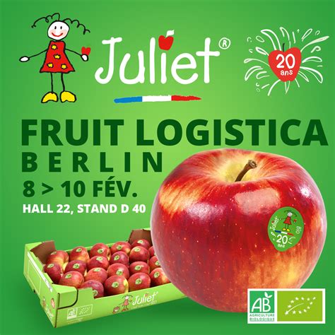 Salon Fruit Logistica à Berlin Pomme Bio Pomme Juliet