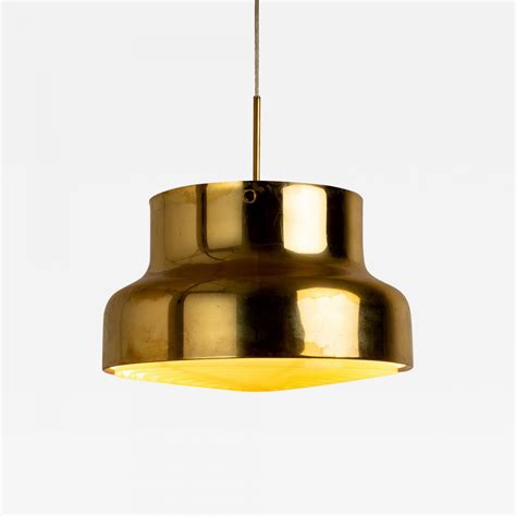 Anders Pehrson Brass Bumling Pendant Light By Anders Pehrson For