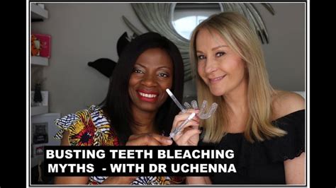 TEETH BLEACHING MYTHS - WITH DR UCHENNA OKOYE | Teeth bleaching, Teeth ...