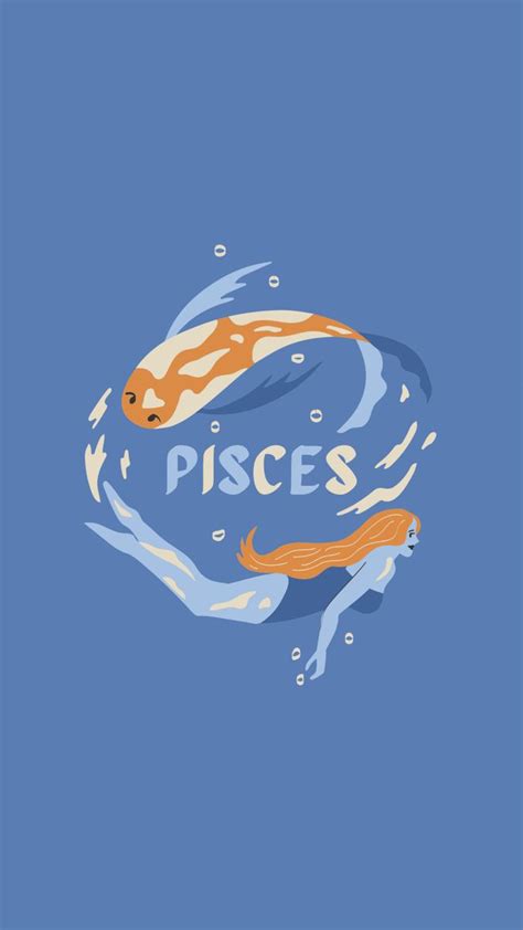 Pisces Wallpaper Lockscreen | Pisces constellation art, Pisces, Zodiac art