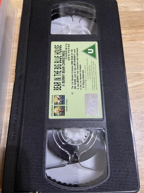 Bear In The Big Blue House A Berry Bear Christmas Vhs Used Working