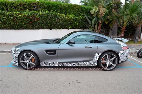 2016 Mercedes AMG GT Edition 1 Spied In Europe