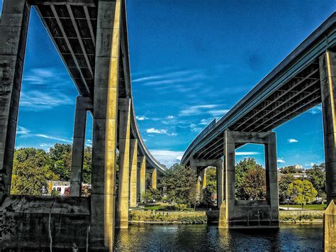 Architecture Bridges Buildings Cities City Downtown Philadelphia