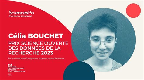 C Lia Bouchet Prix Science Ouverte Des Donn Es De La Recherche Du Mesr