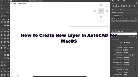 How To Create A New Layer In Autocad For Mac Os Youtube