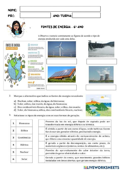 Tipos de energias Tipos de energia Aula de ciencias Tecnología