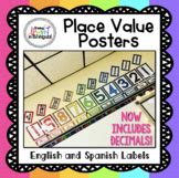 Bilingual Place Value Poster Worksheets Teachers Pay Teachers