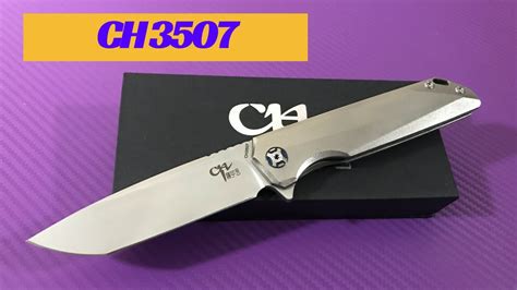 Ch 3507 Knife New For 2017 M390 Blade Steel Incredible Value Youtube