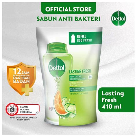 Jual Dettol Body Wash Original 410ML 370g Refill Shopee Indonesia