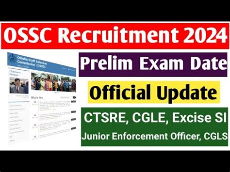 June Exam Ossc Prelim Exam Date Official Update Prelim Exam