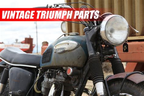 Vintage Triumph Motorcycle Parts & Accessories