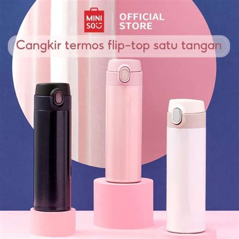 Promo Miniso Botol Minum Air Panas Ml Tumbler Minum Termos Air Panas