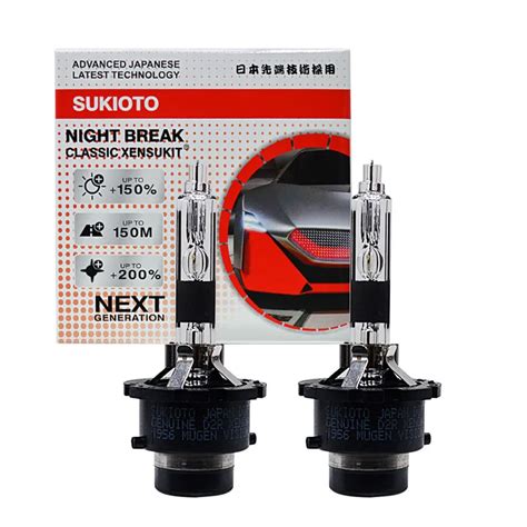 Pcs Sukioto Classic Xensukit V W D R Hid Light Bulb W D S Hid