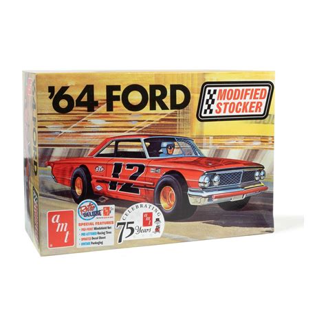 Amt 1964 Ford Galaxie Modified Stocker 1 25 Scale Model Kit