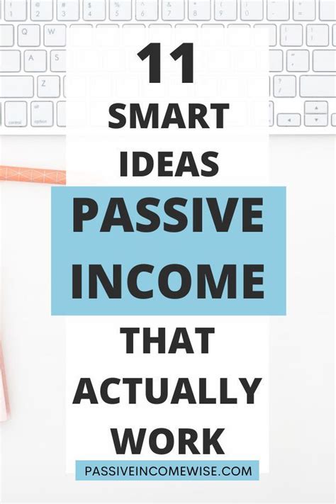 Smart Passive Income Ideas That Actually Work Passive Income Wise