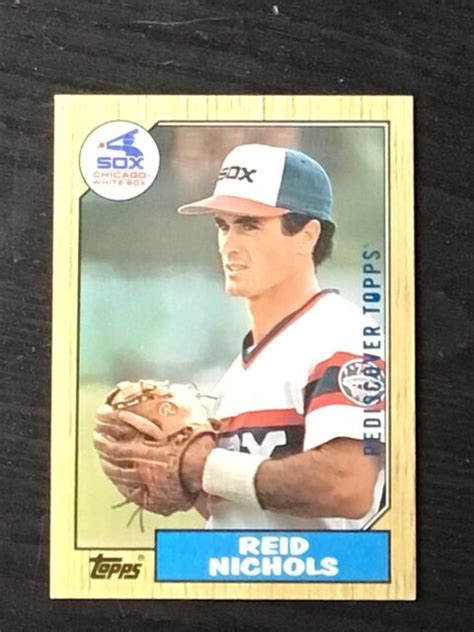 Topps Rediscover Topps Buybacks Blue Reid Nichols For