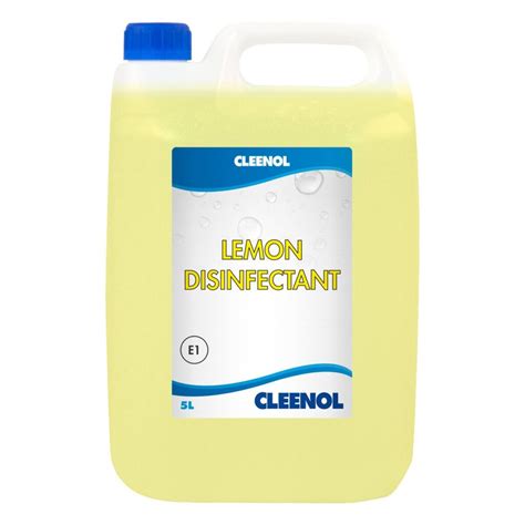 Cleenol Lemon Disinfectant 2 X 5l Direct Janitorial Solutions Ltd