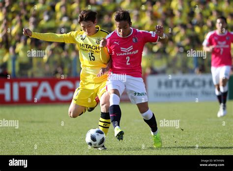 Sankyo Frontier Kashiwa Stadium Chiba Japan 10th Mar 2018 L To R