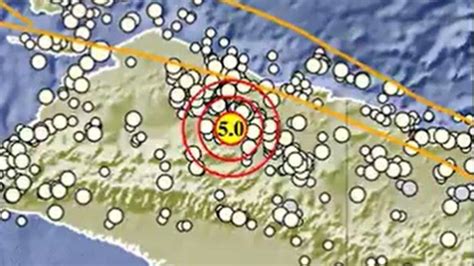 Gempa Terkini Sore Ini Rabu Maret Info Bmkg Guncangan Di Darat