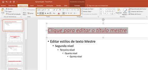 Como Criar Um Slide Mestre Em Uma Apresenta O Do Powerpoint Dicas E