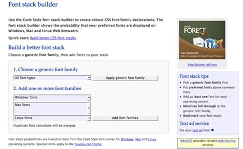 Guide To CSS Font Stacks Techniques And Resources Smashing Magazine