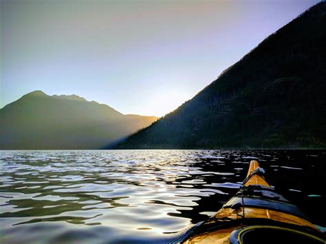 Gorgeous evening on Lake Cushman (Olympic Peninsula, WA, USA) : r/Kayaking