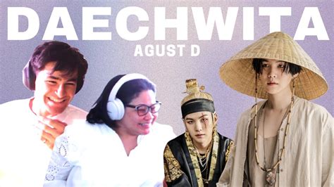 Agust D DAECHWITA 대취타 MV FIRST LISTEN JOS AND ETHAN REACTION