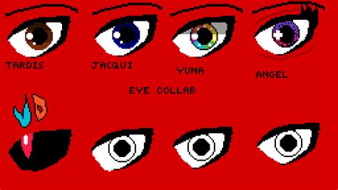 Editing Eye Collab - Free online pixel art drawing tool - Pixilart