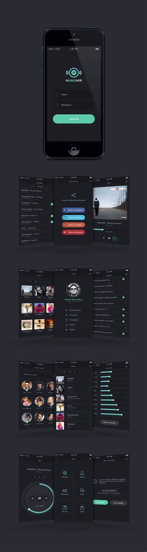 43 Free PSD UI Kits And PSD UI Design Elements For UI Designers Free