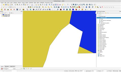 How To Merge Polygons From Two Different Features Without Creating A Hole In Qgis Geographic