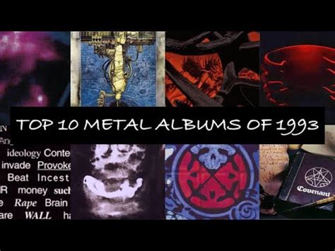 Top 10 Metal Albums Of 1993 YouTube