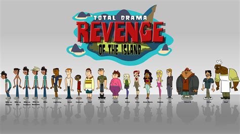 Total Drama Revenge of the Island (TDROTI) Photo: TDROTI cast wallpaper | Revenge, Drama, Total ...