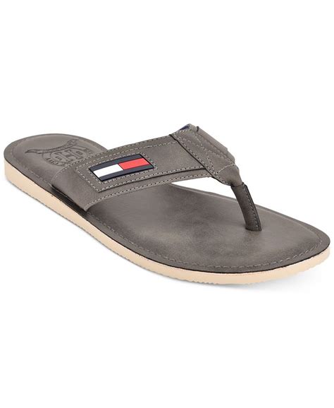 Tommy Hilfiger Mens Newell Flip Flop Sandals Macys