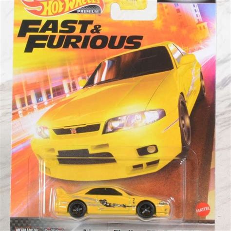 Promo Hot Wheels Premium Nissan Skyline GT R BCNR33 Fast Furious Ban Karet Diskon 23 Di Seller