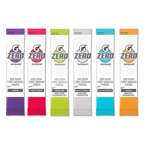 Gatorade G Zero Bulk Mix & Match Powder, Pack of 120 - Hydration Depot