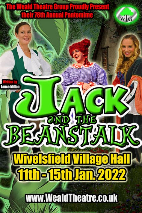 Jack The Beanstalk Weald Theatre Group At Wivelsfield Village Hall