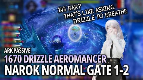 Lost Ark Drizzle Aeromancer Ark Passive Narok Brelshaza Nm