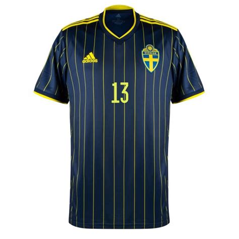 Kandiny Hombre Selección de fútbol de Suecia Camiseta Gustav Svensson