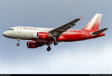 Aircraft Photo Of VP BWG Airbus A319 111 Rossiya Russian Airlines