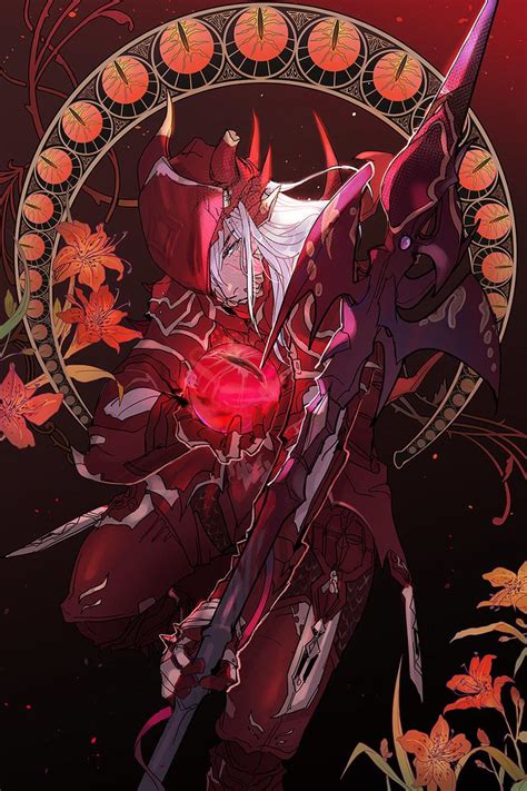 ffxiv estinien print | mallius