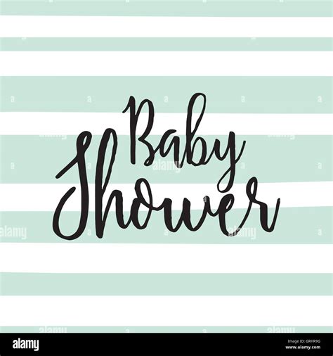 Baby Shower Card Stock Vector Image And Art Alamy