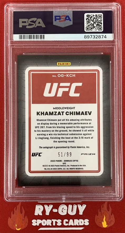 Optic Ufc Opti Graphs Blue Khamzat Chimaev Auto Og Kch Psa