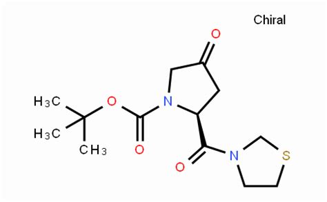 401564 36 1 Tert Butyl 2s 4 Oxo 2 1 3 Thiazolidine 3 Carbonyl