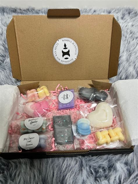 Wax Melt Sample Box T Box Starter Box Fragrance Samples Wax Melt