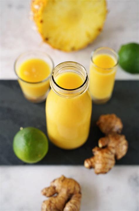 Ginger Shots Recipe And Benefits Elavegan