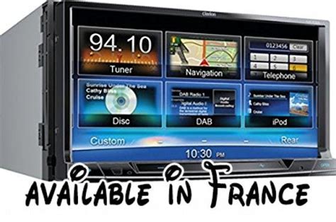 Clarion Nx E Gps Syst Me De Navigation Ecran R Tractable Europe